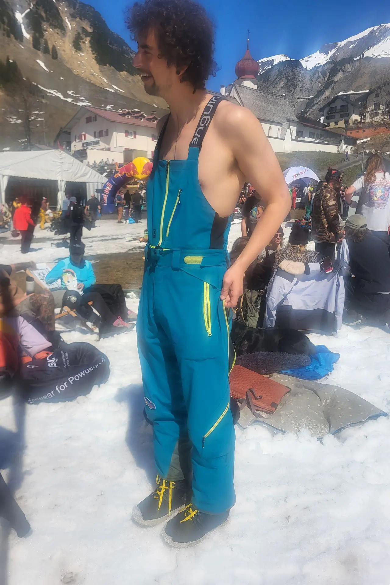 Longboard classic oldschool Penguin latzhose