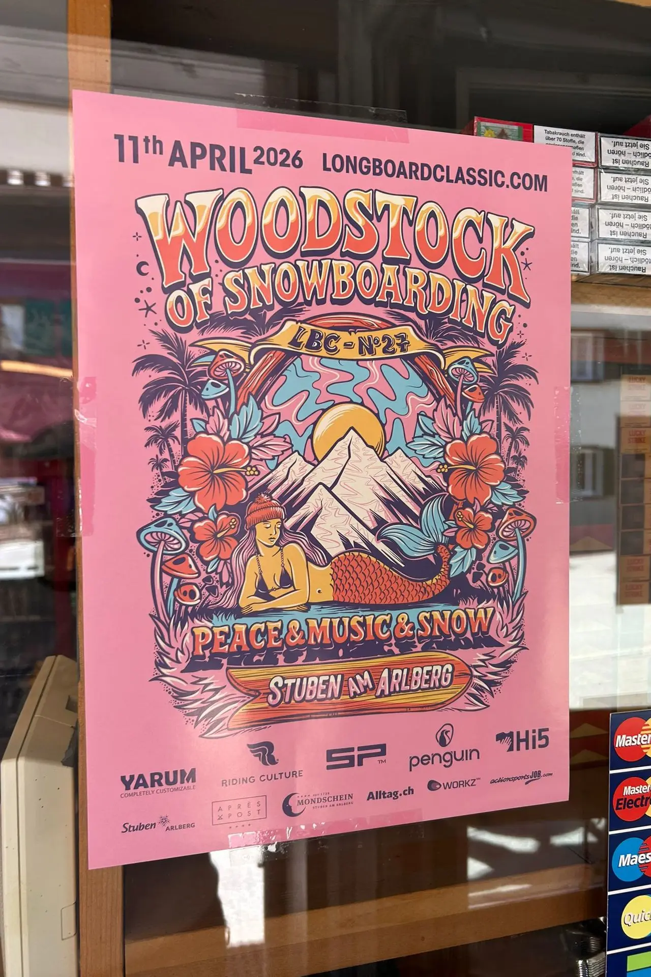 Longboard classic Poster