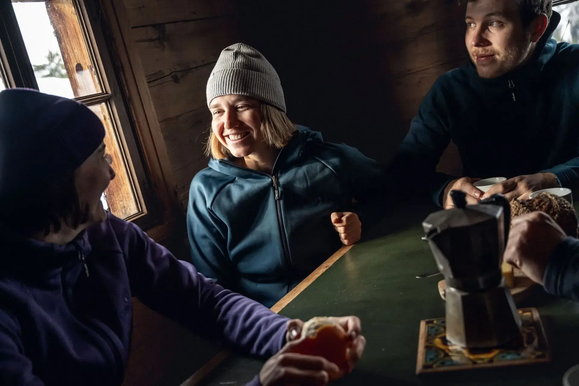 Hoodie beanie smile