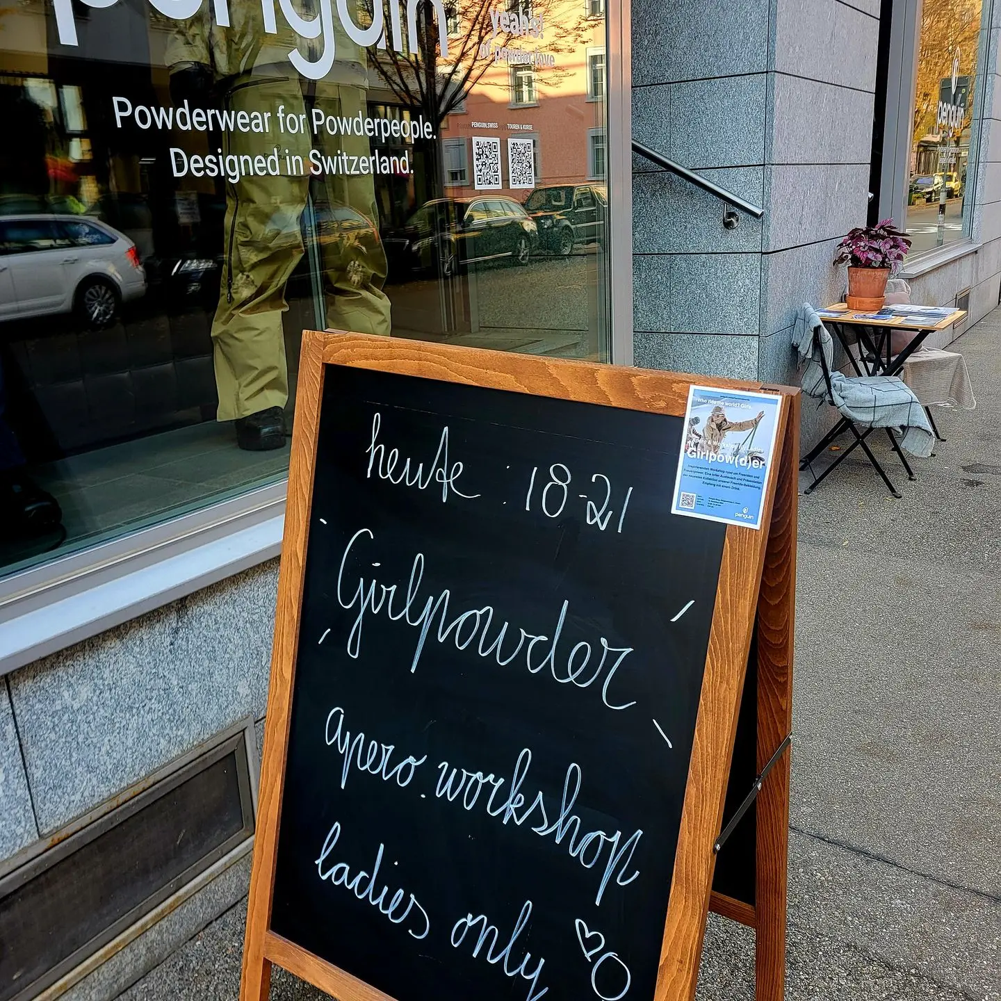 penguin store front