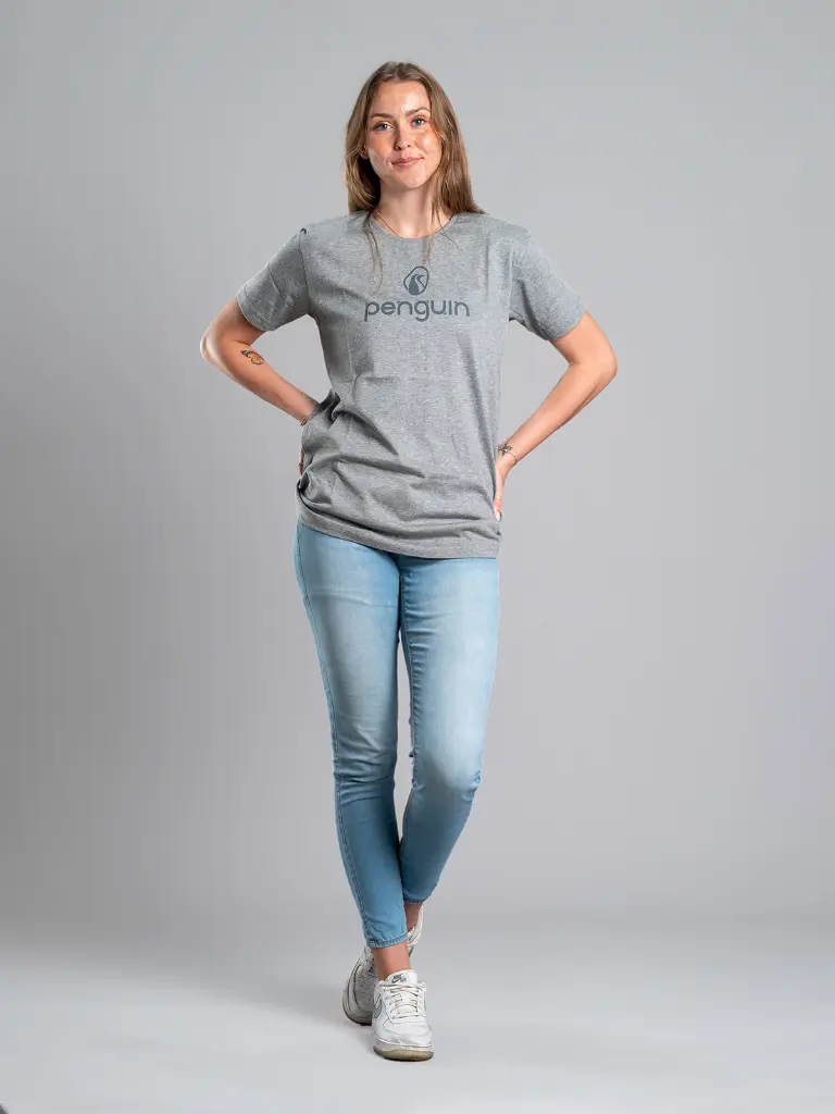 358-3-penguin-Unisex-Cotton-Logo-T-shirt-Marl-Grey-RGB1.webp