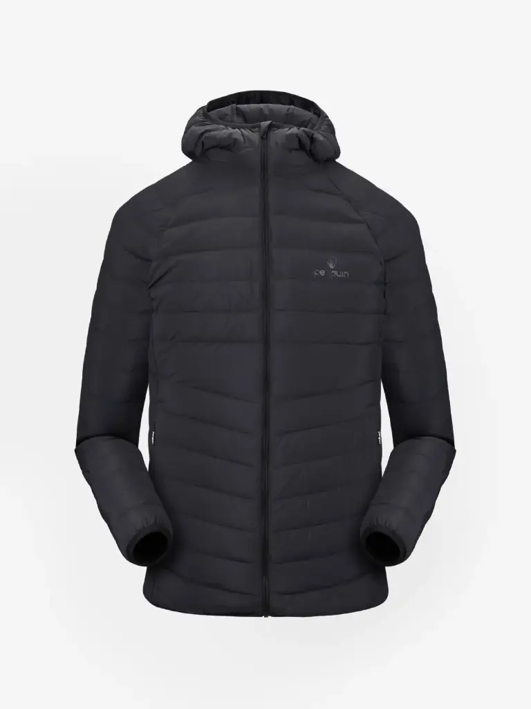 Männer Daunen Isolations-Jacke mit Kapuze