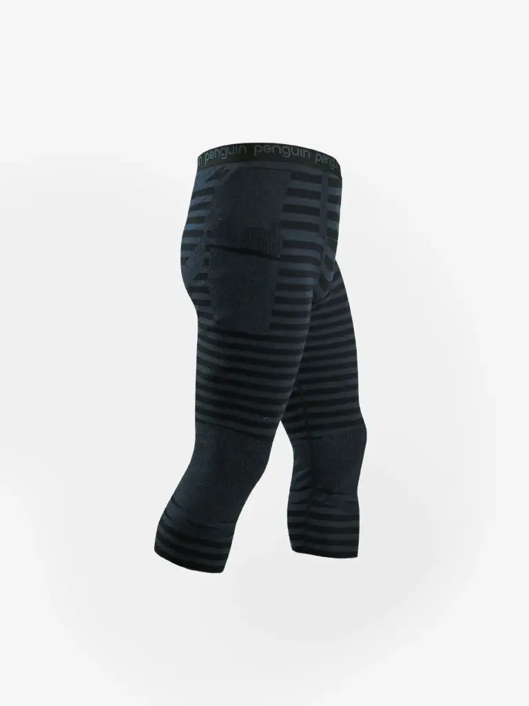 Männer Merino Seamless ¾ Leggings