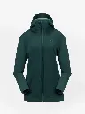 Frauen Stretch Fleece Zip Hoodie