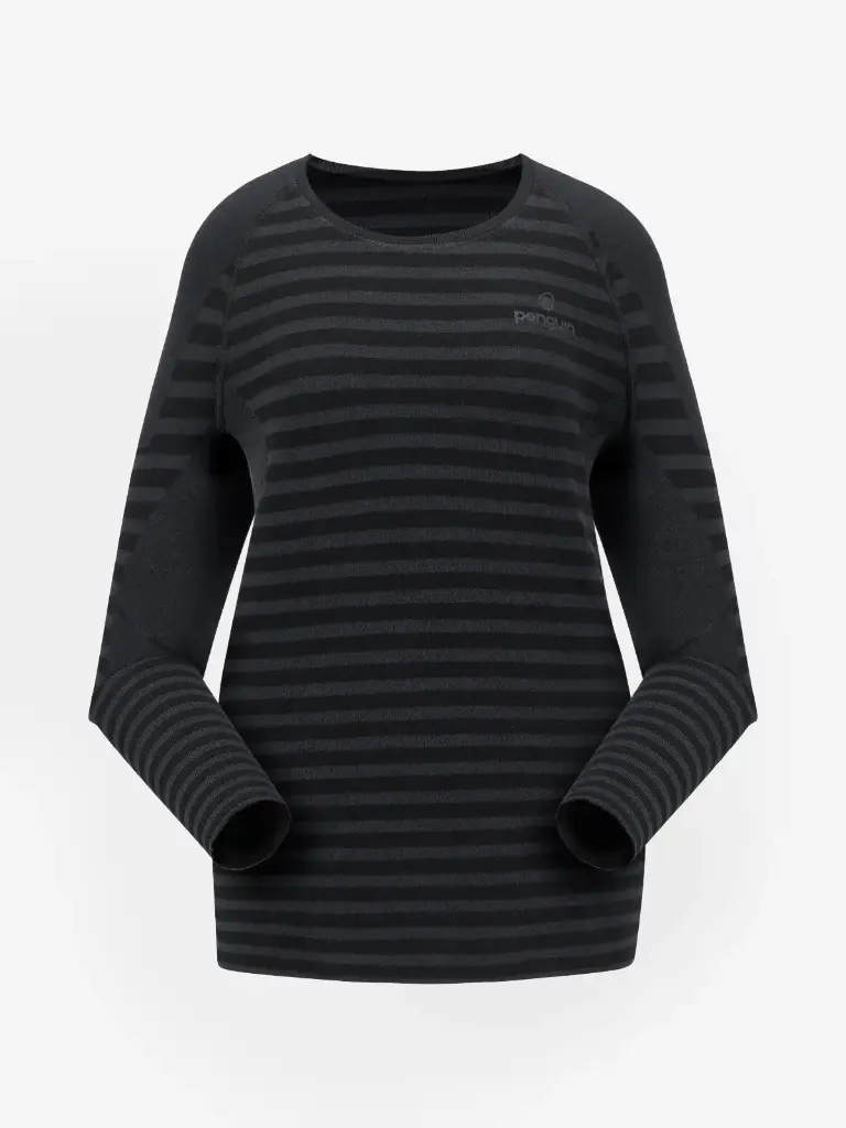 Frauen Merino Seamless Langarm Shirt