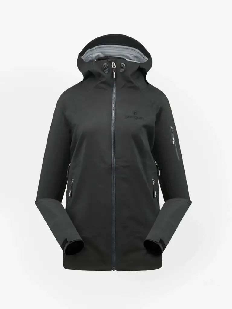 Women 3 Layer Dermizax Shell Charcoal