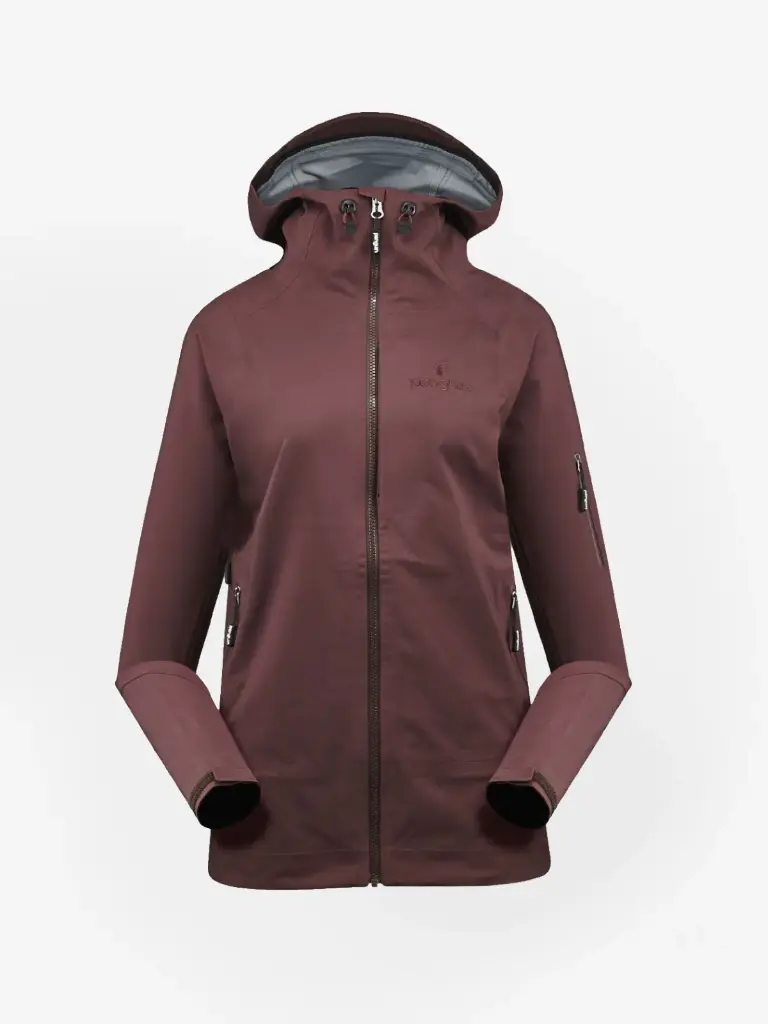 Women 3 Layer Dermizax Shell Dirty Plum