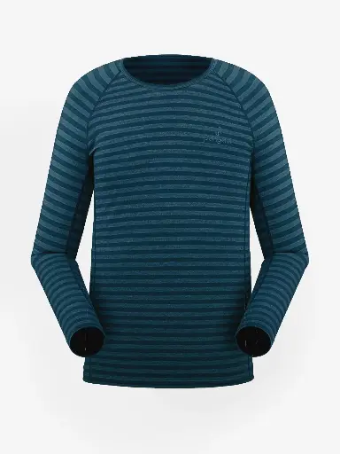 Men Merino Stretch Crewneck Longsleeve