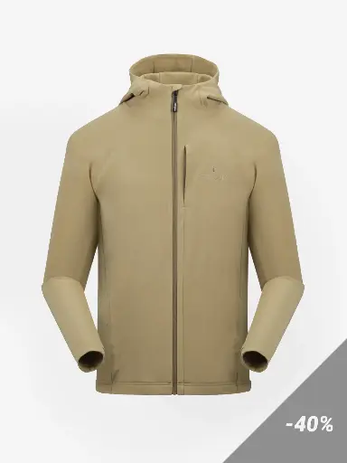 Männer S.Café Stretch Fleece Isolations Hoodie