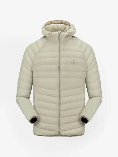 Männer Daunen Isolations-Jacke mit Kapuze